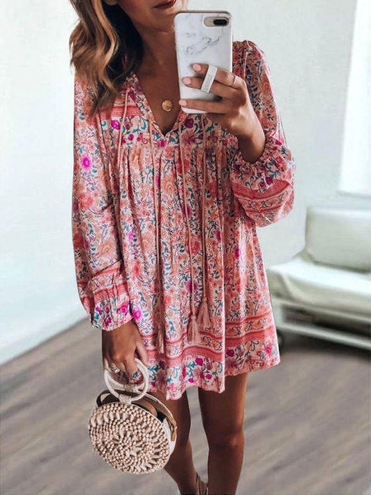 Printed Skirt Dress