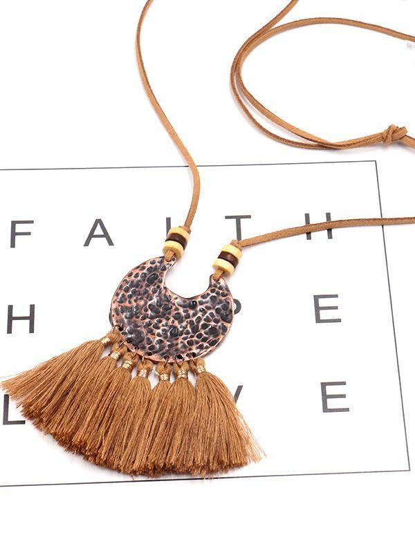 Tassel Pendant Necklace Accessories