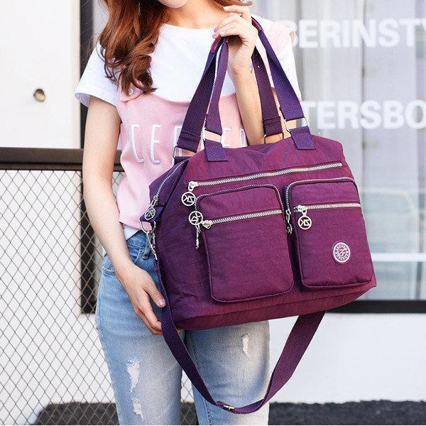 Women Waterproof Nylon Hot Sale Crossbody Bag Handbag Bag Dual-use Tote Bag