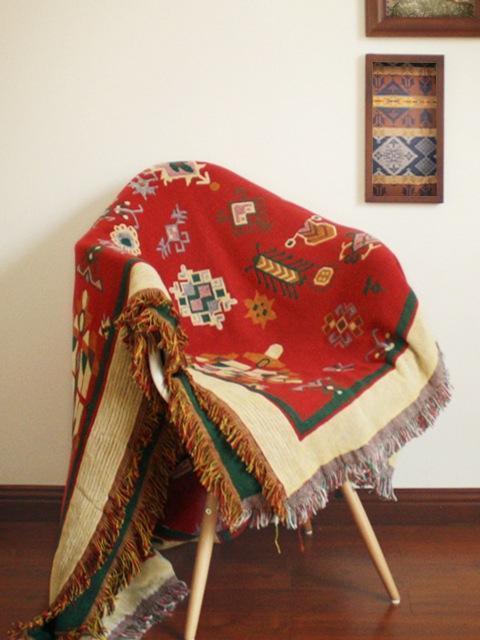 Bohemian Cotton Multi-functional Sofa Blanket