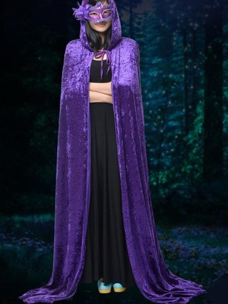 Halloween Witch Cloak Cosplay Costume