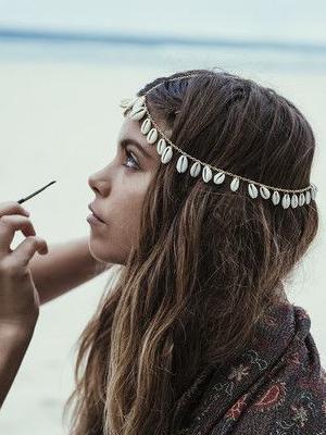 Bohemian Shell Chain Hair Accessories Headwear