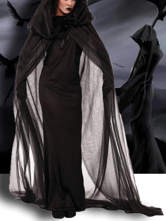 Halloween Black Witch Cosplay Dress