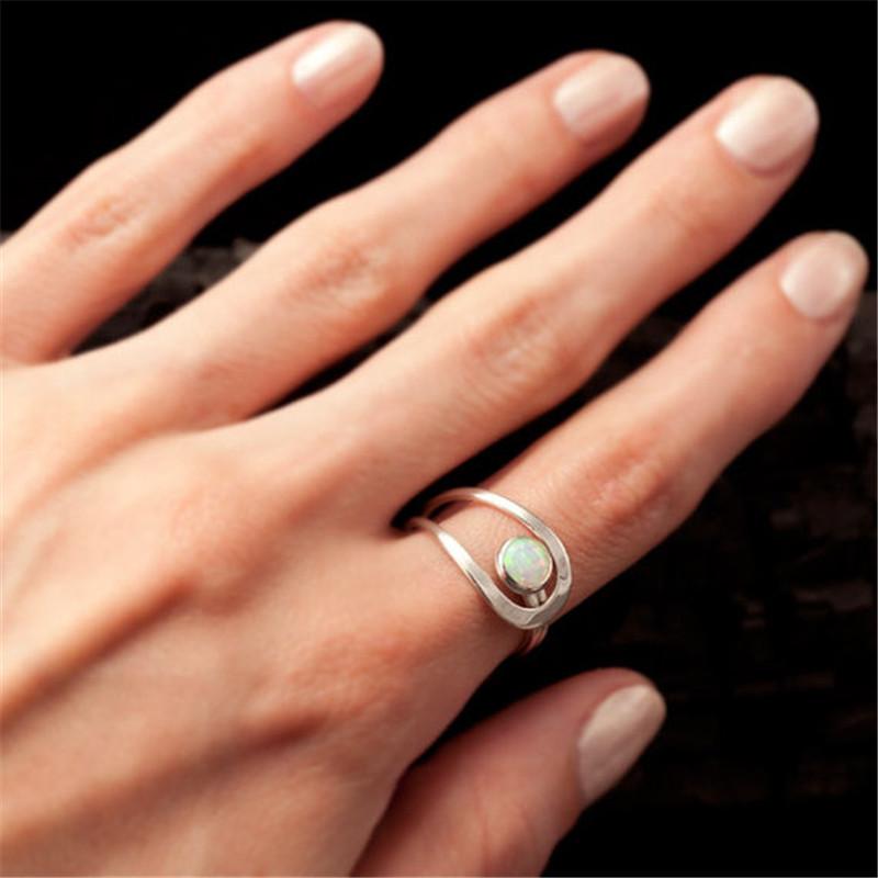 Opal Stone Engagement Rings for Jewelry