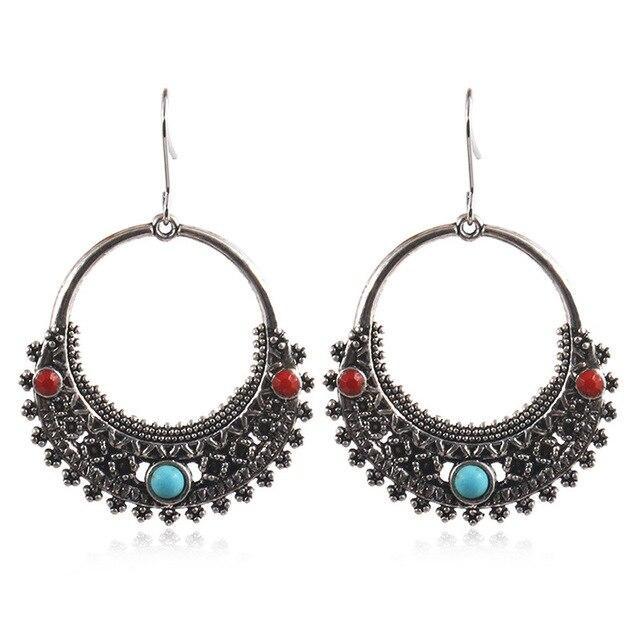 Vintage Ethnic Dangle Drop Earrings