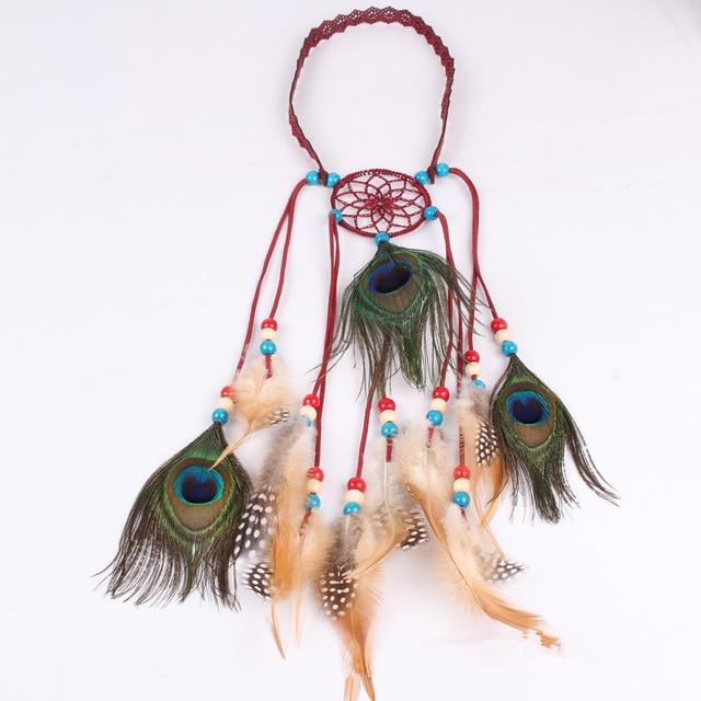 Bohemian Hippie Headband Dream Catcher Feather Headdress Accessories