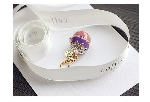 Easter Egg Bunny Charm Women Handbag Zipper Key Chains Moves Pendant For Girl Necklace Jewelry