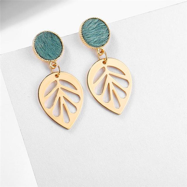 Vintage Ocean Gold Dangle Drop Earrings 2019 For Women Brincos Cowrie Sea Shell Earring BOHO Bohemian Beach Korean Jewelry