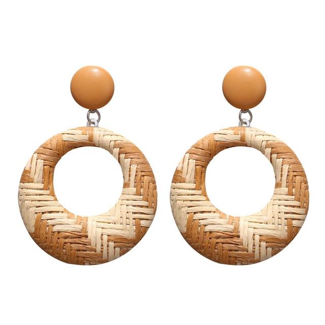 Vintage Ocean Gold Dangle Drop Earrings 2019 For Women Brincos Cowrie Sea Shell Earring BOHO Bohemian Beach Korean Jewelry