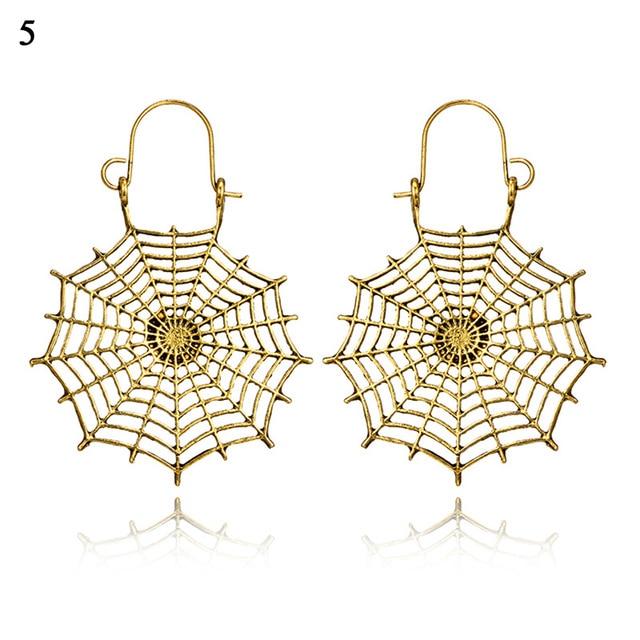 Bohemia jewelry Basket buckle earring-1