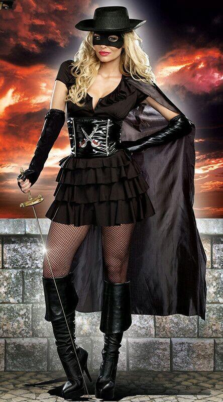 Halloween Cosplay Adult Costume Vampire Witch Queen Dress